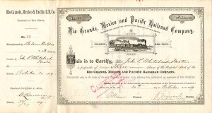 Rio Grande, Mexico and Pacific Railroad Co.